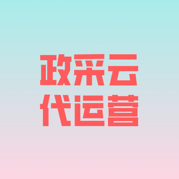 饶河政采云代运营
